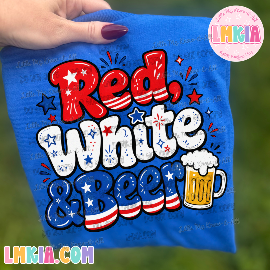 Red, White, & Beerr T-Shirt