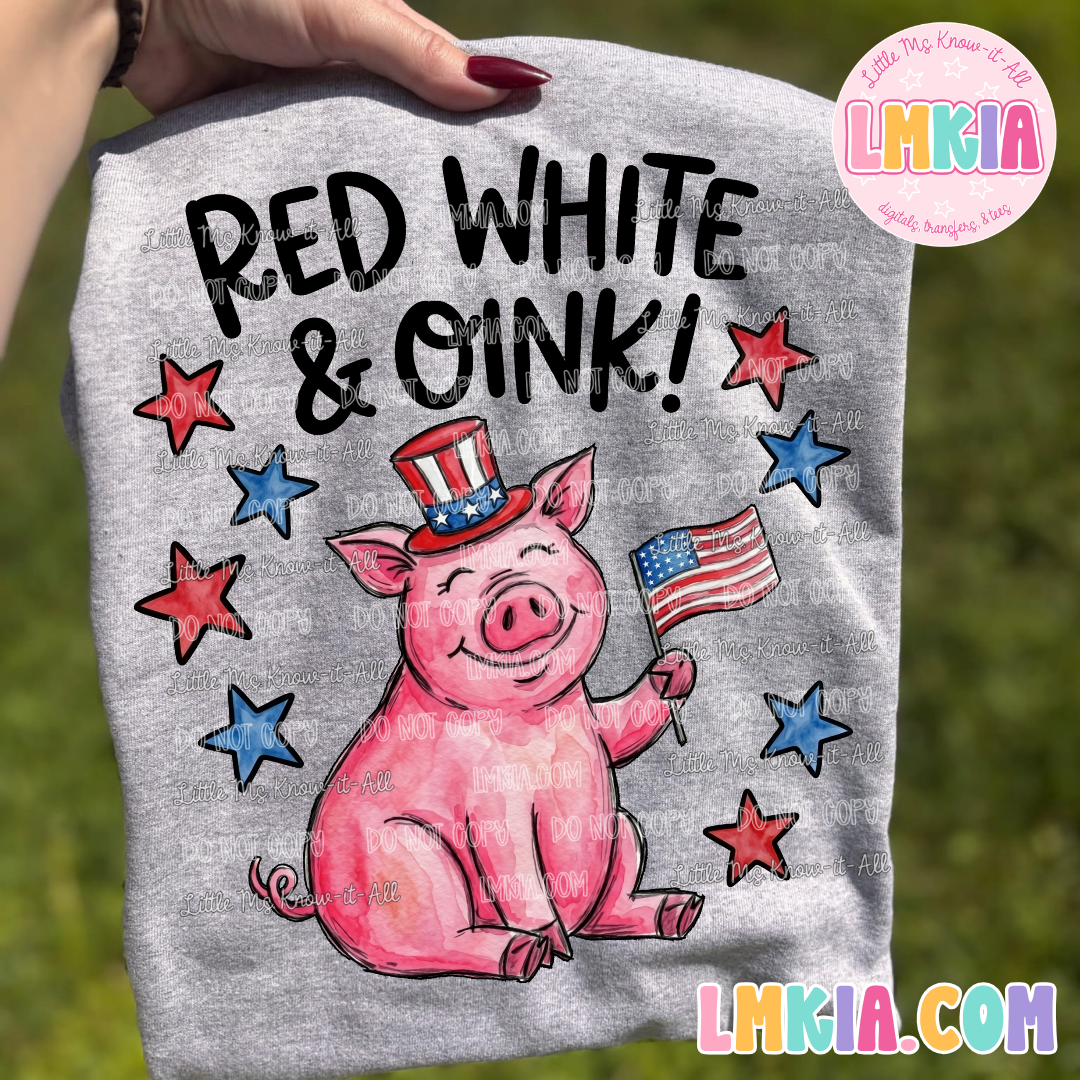 Red, White, and Oink T-Shirt