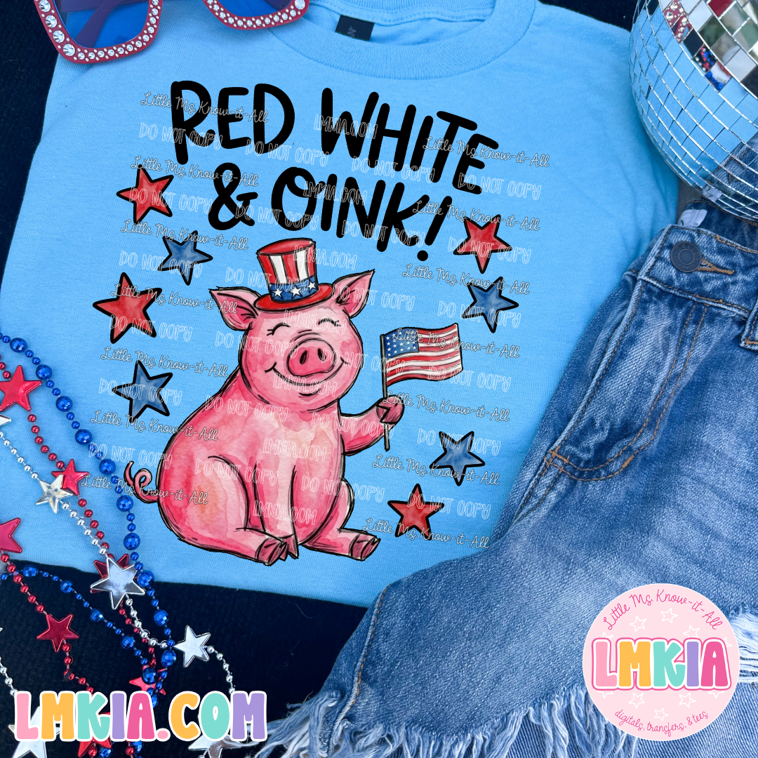 Red, White, and Oink T-Shirt