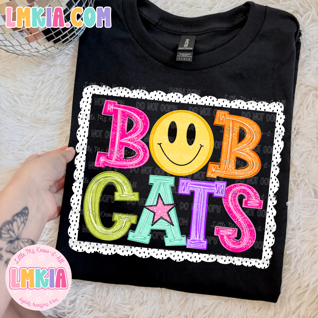 Bright Bobcats Dalmatian T-Shirt