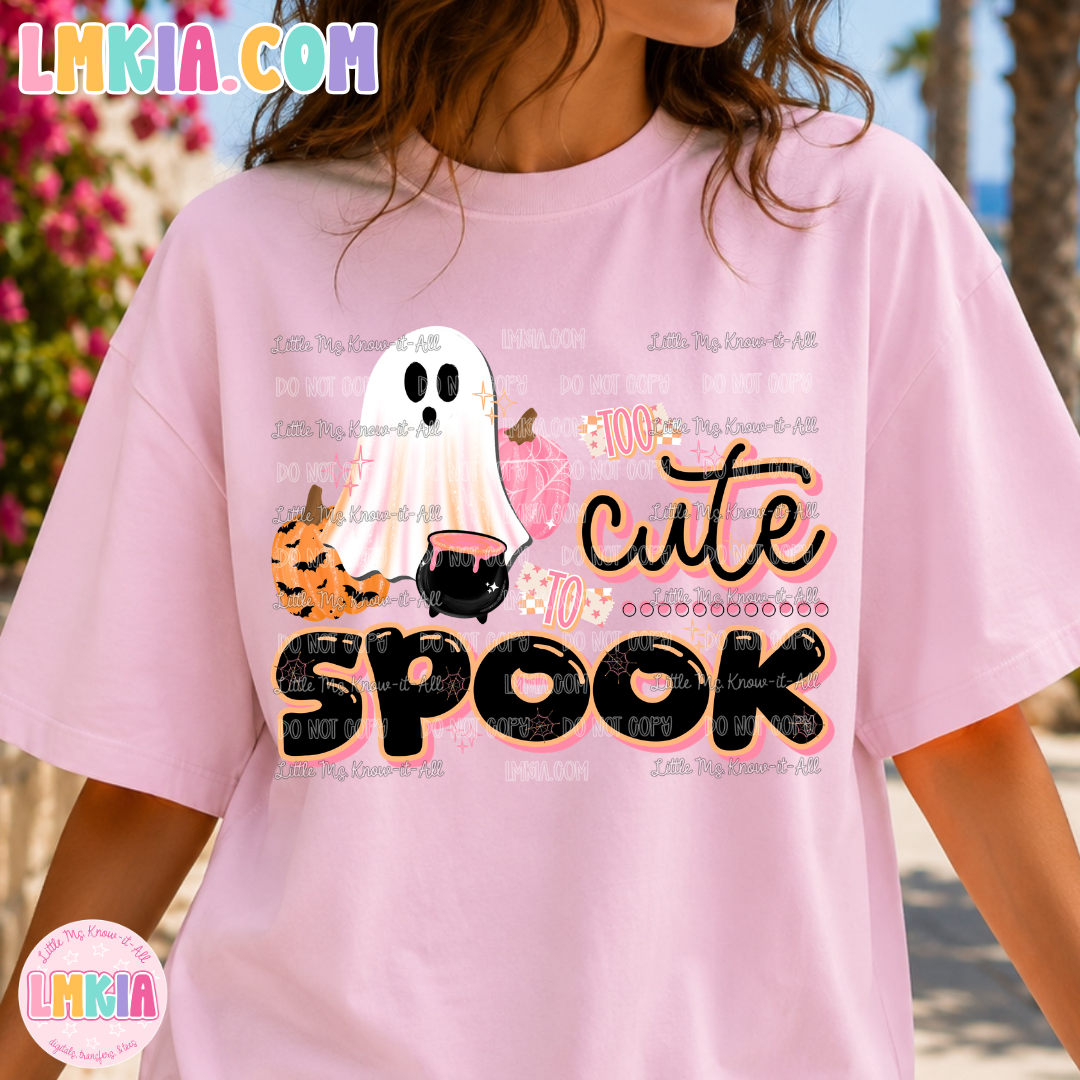 Too Cute To Spook T-Shirt