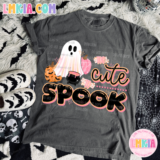 Too Cute To Spook Kids T-Shirt