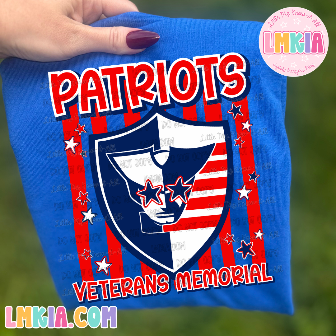Striped Patriots T-Shirt