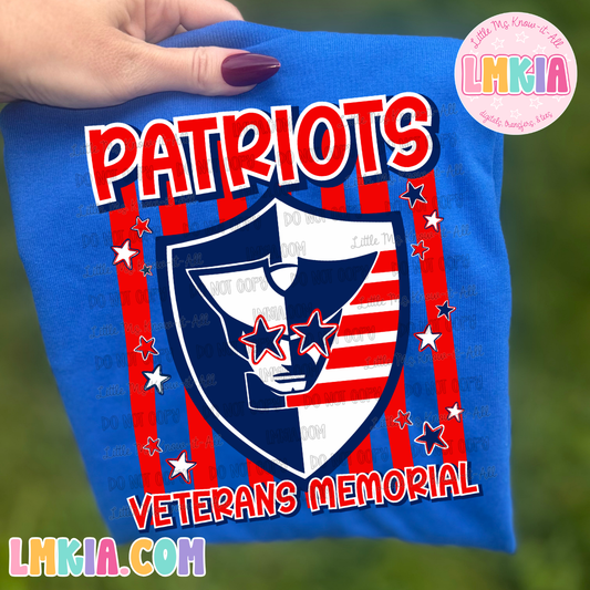 Striped Patriots T-Shirt