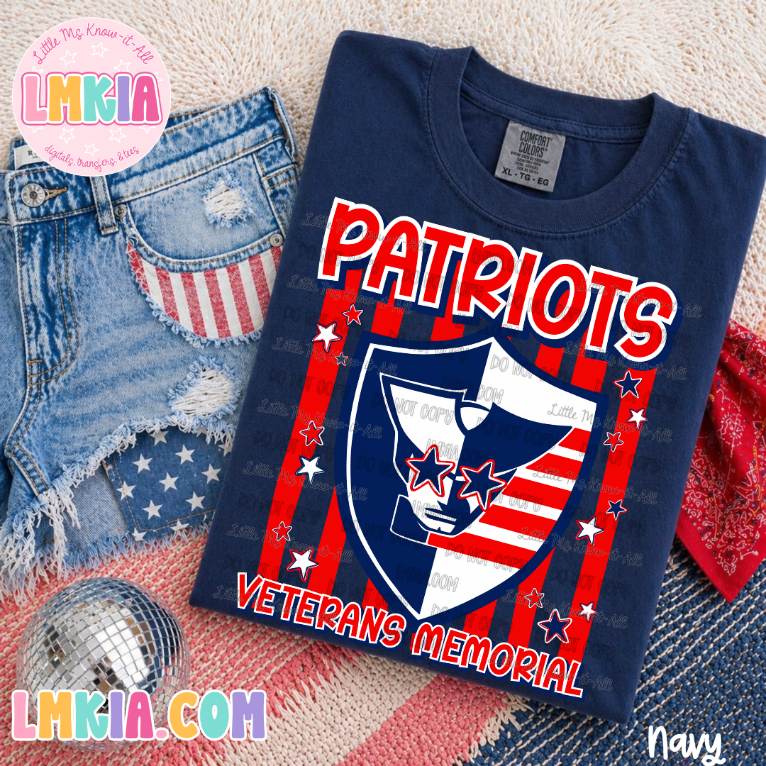 Striped Patriots T-Shirt