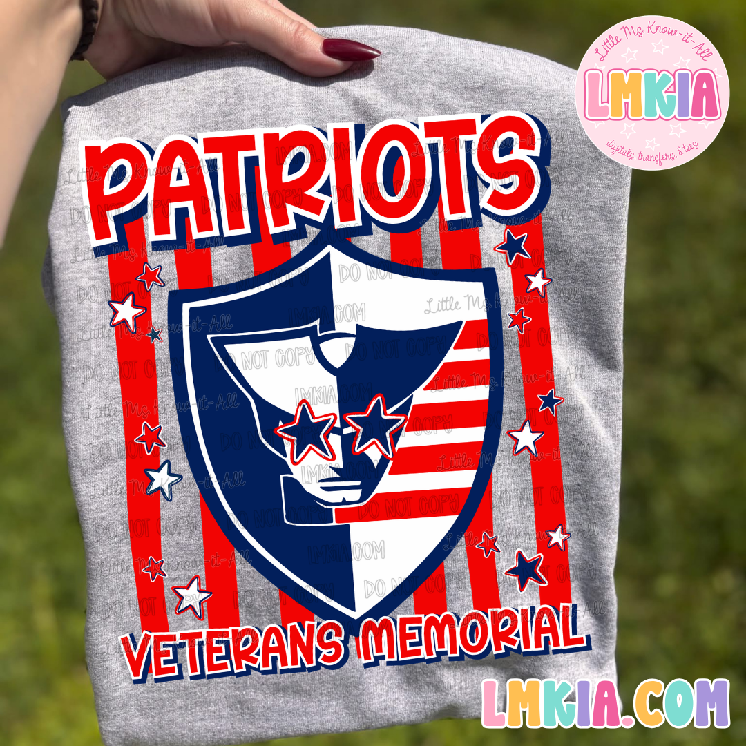 Striped Patriots T-Shirt