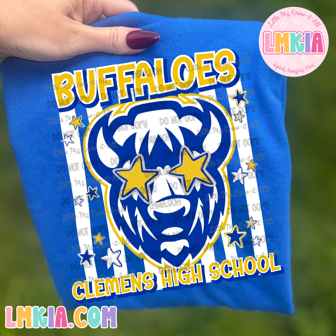 Striped Buffaloes T-Shirt