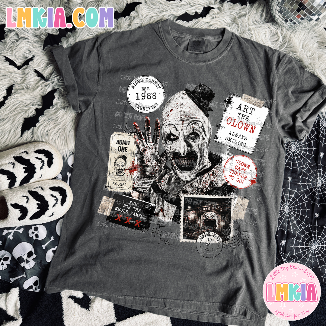 Clown Stamps T-Shirt