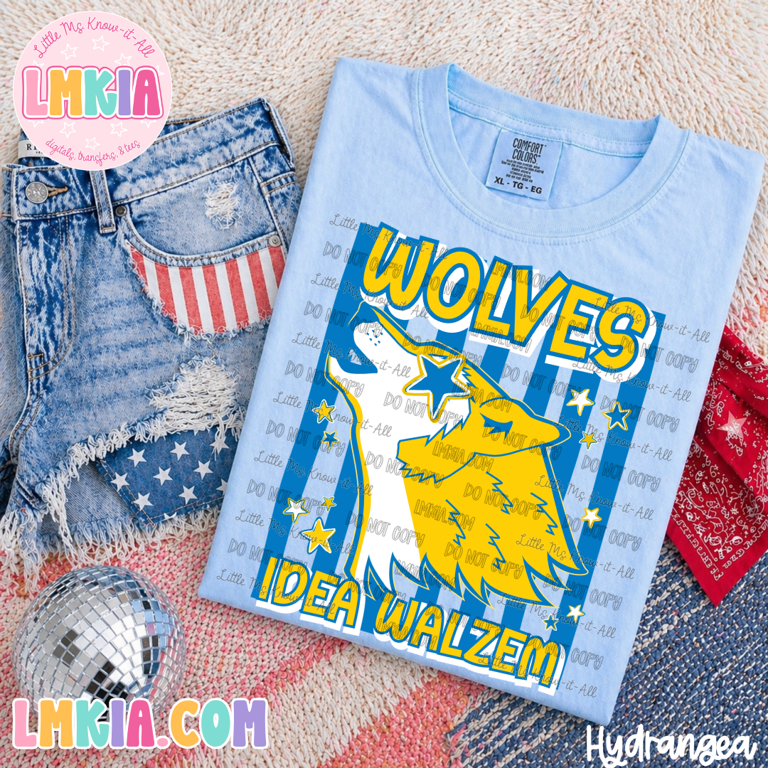 Striped Wolves T-Shirt