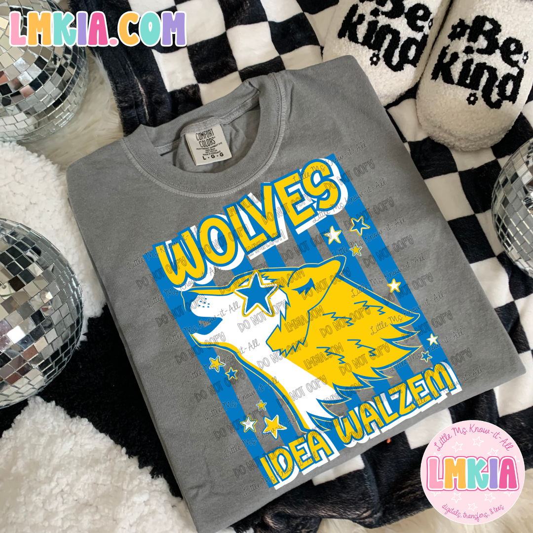 Striped Wolves T-Shirt