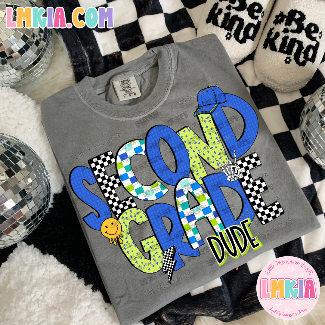 Dude Grade Levels Kids T-Shirt
