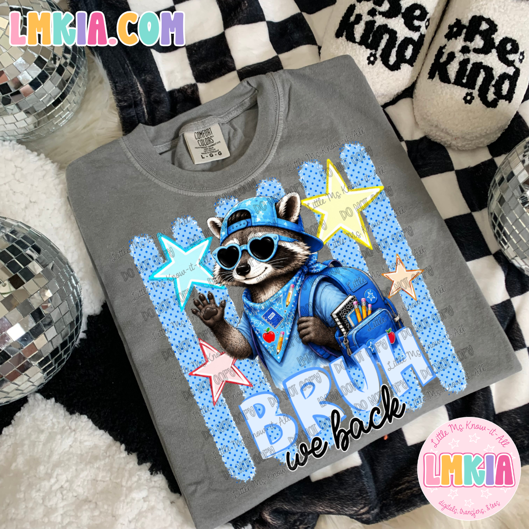 Bruh We Back Kids T-Shirt