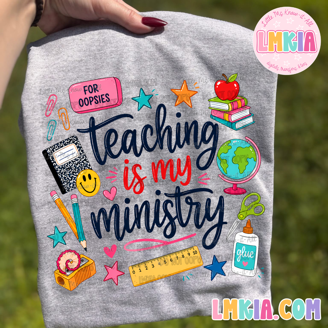Teaching Is My Ministry T-Shirt