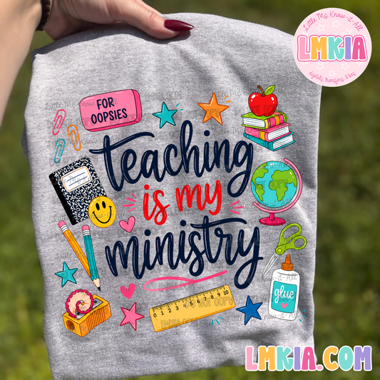 Teaching Is My Ministry T-Shirt