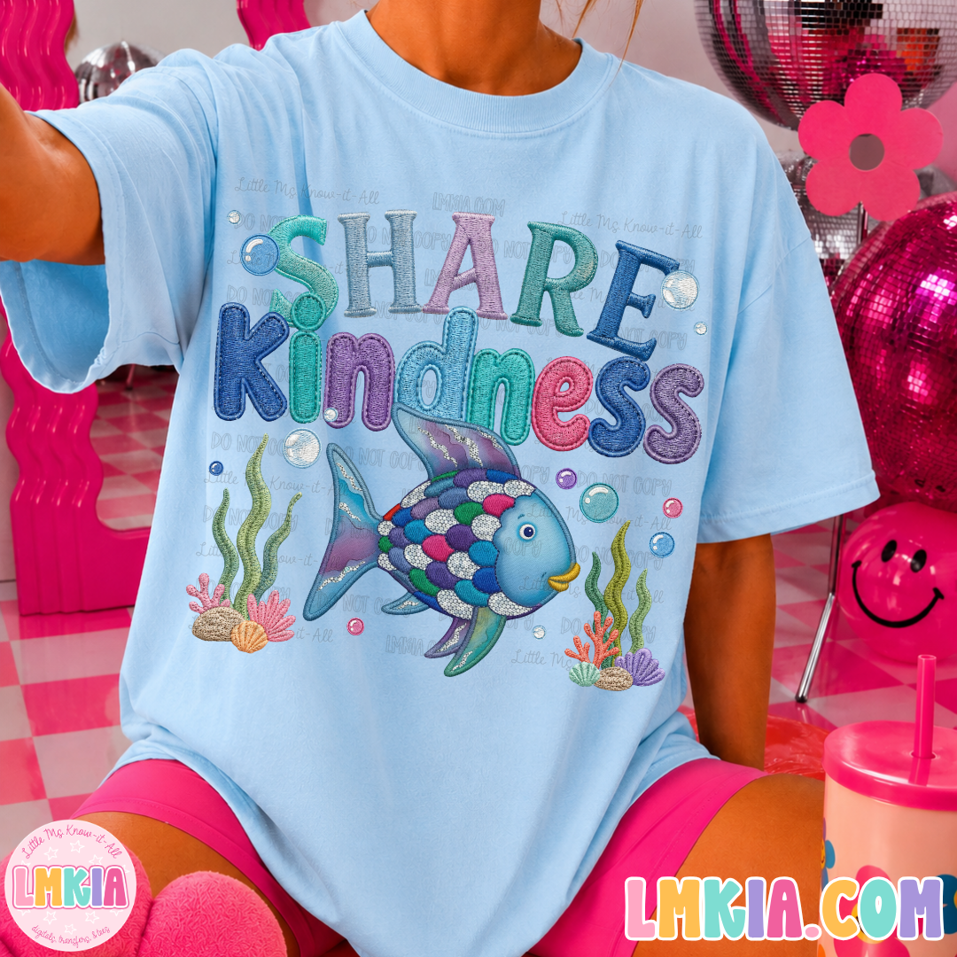 Share Kindness Fish T-Shirt
