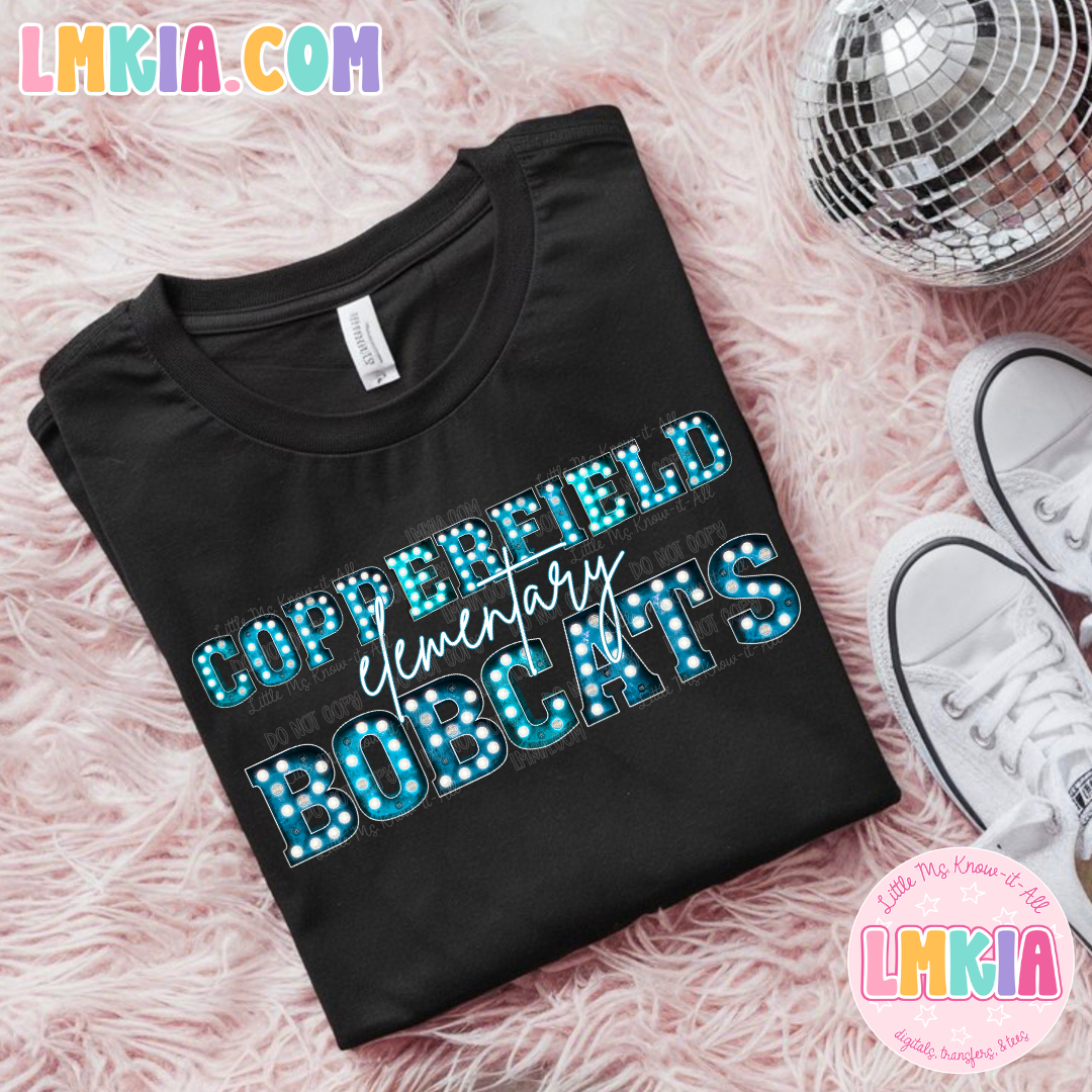 Marquee Copperfield Bobcats T-Shirt