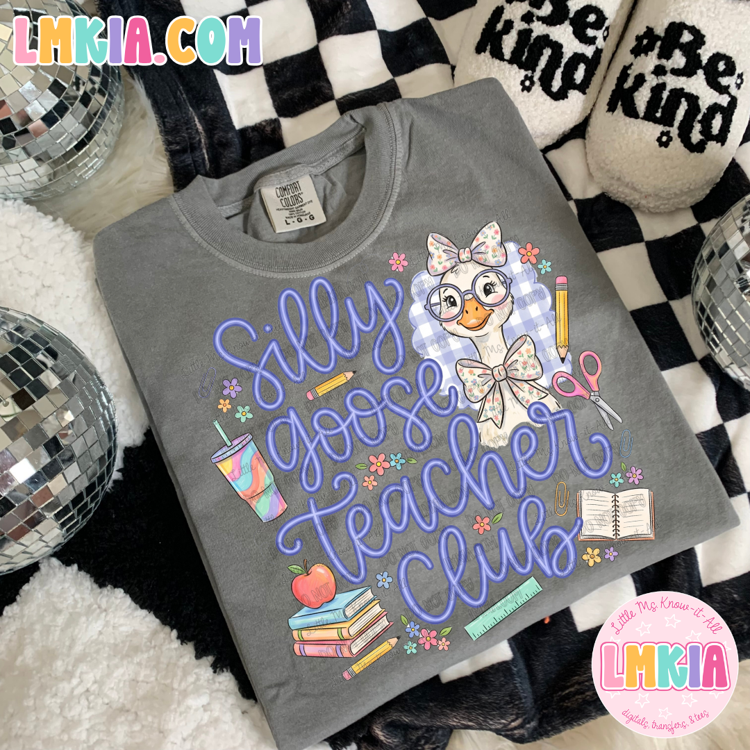 Silly Goose Teacher Club T-Shirt