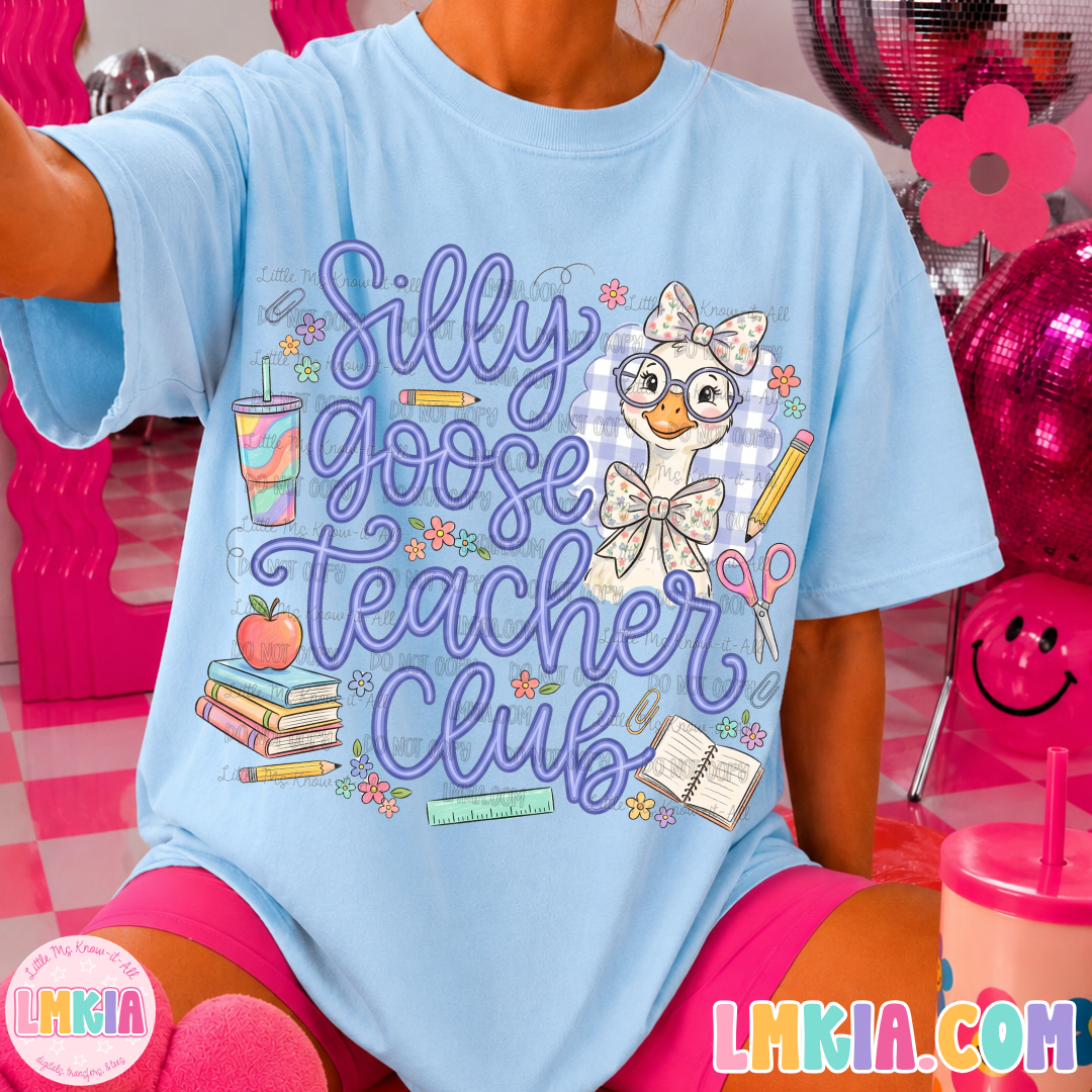Silly Goose Teacher Club T-Shirt
