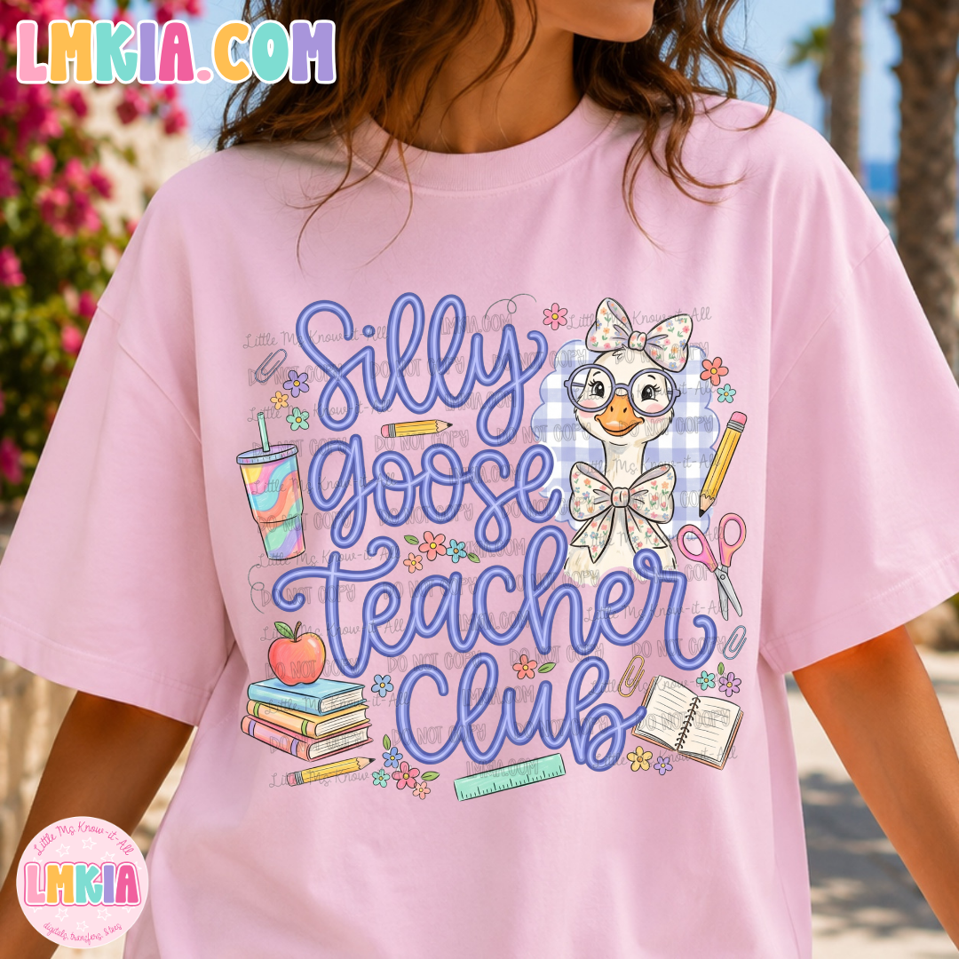 Silly Goose Teacher Club T-Shirt