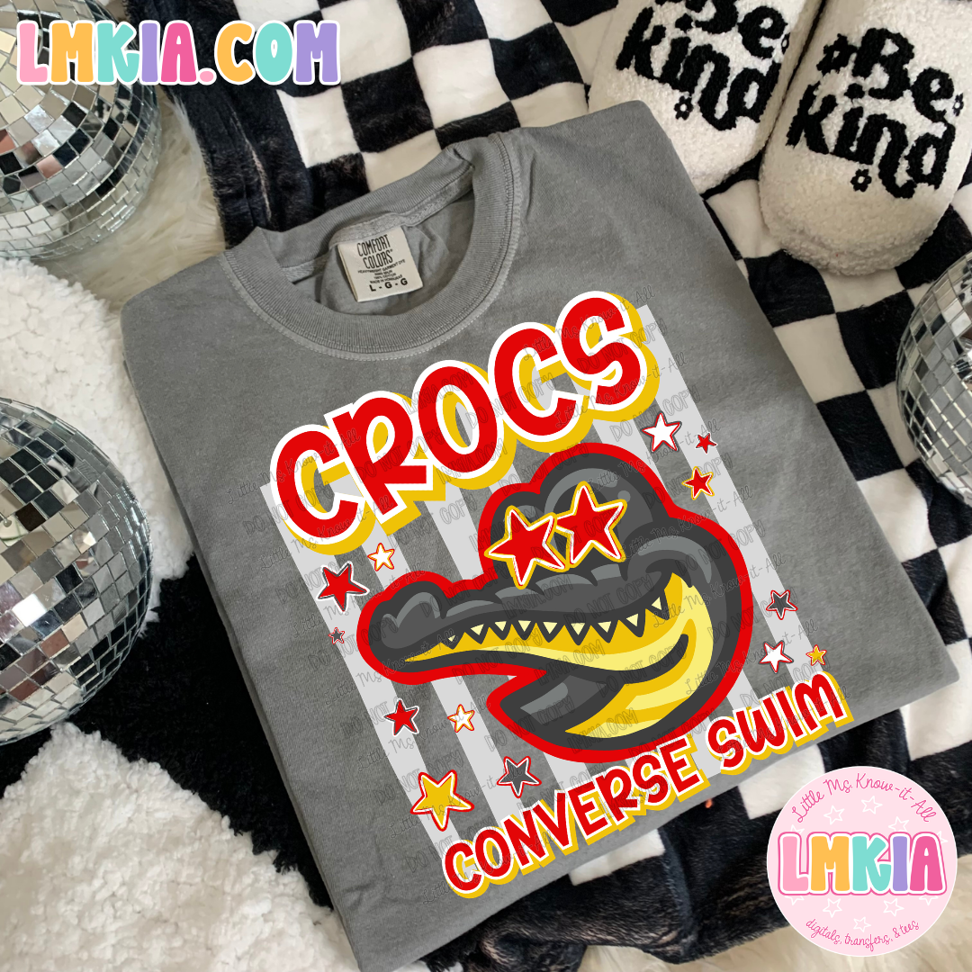 Striped Crocs T-Shirt
