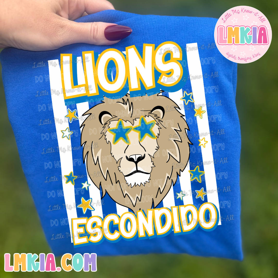 Striped Lions T-Shirt
