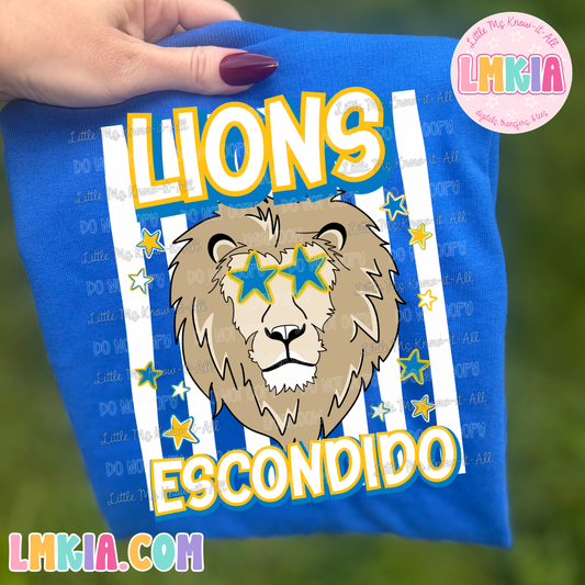 Striped Lions T-Shirt