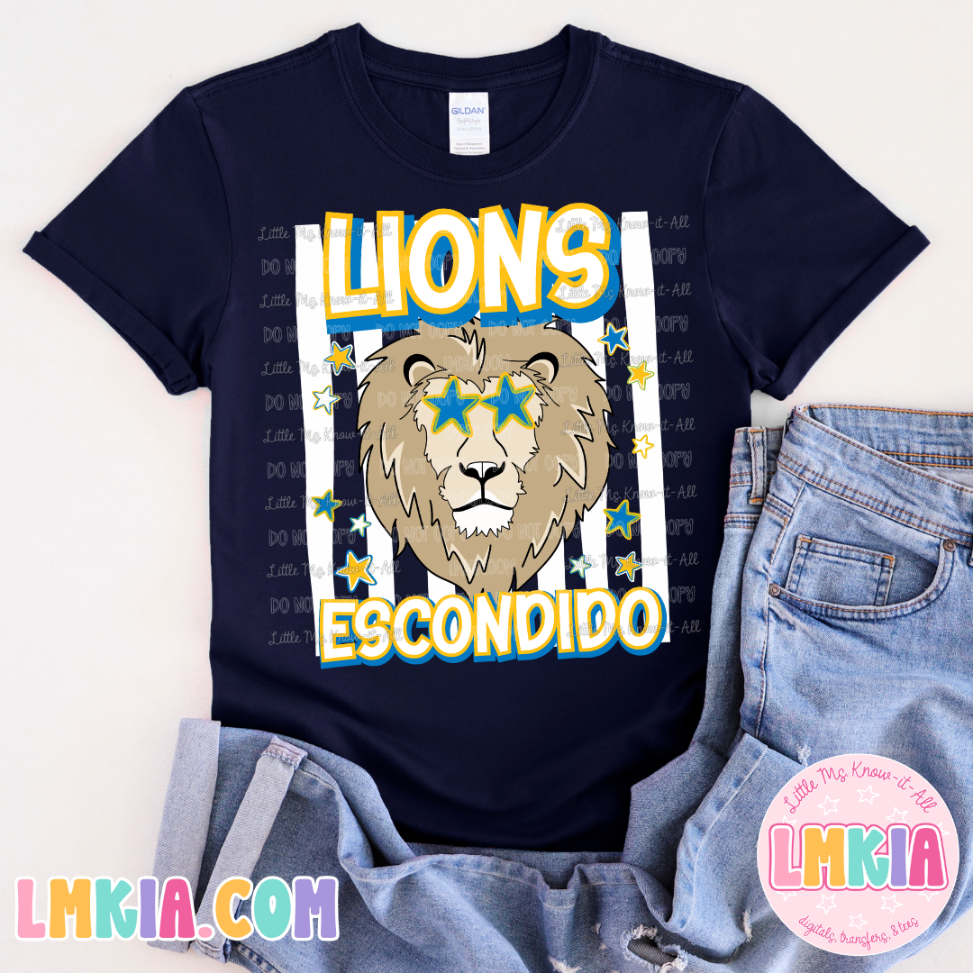 Striped Lions T-Shirt