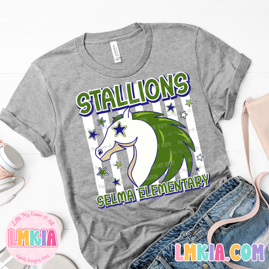 Striped Stallions T-Shirt