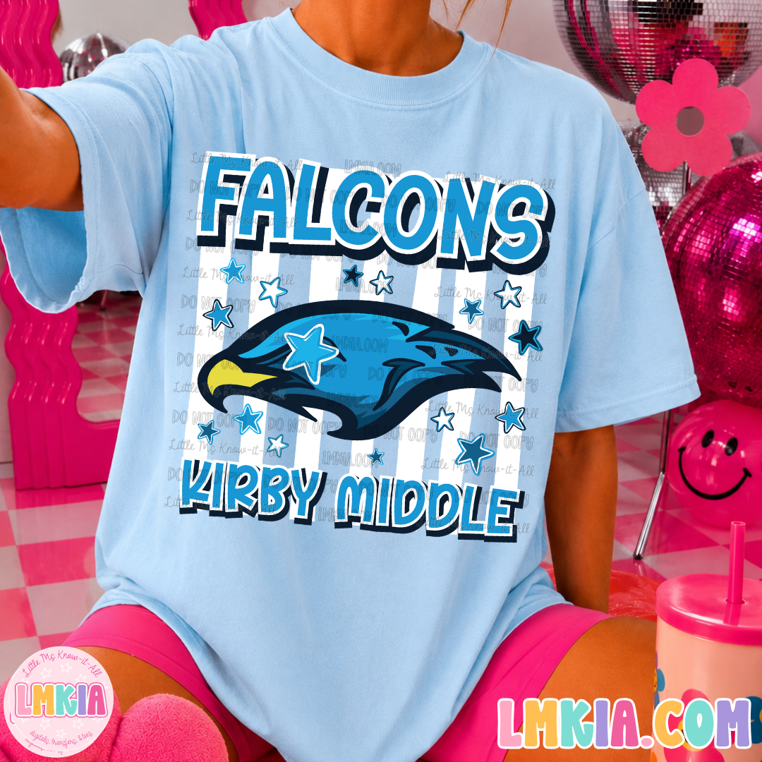 Striped Falcons T-Shirt