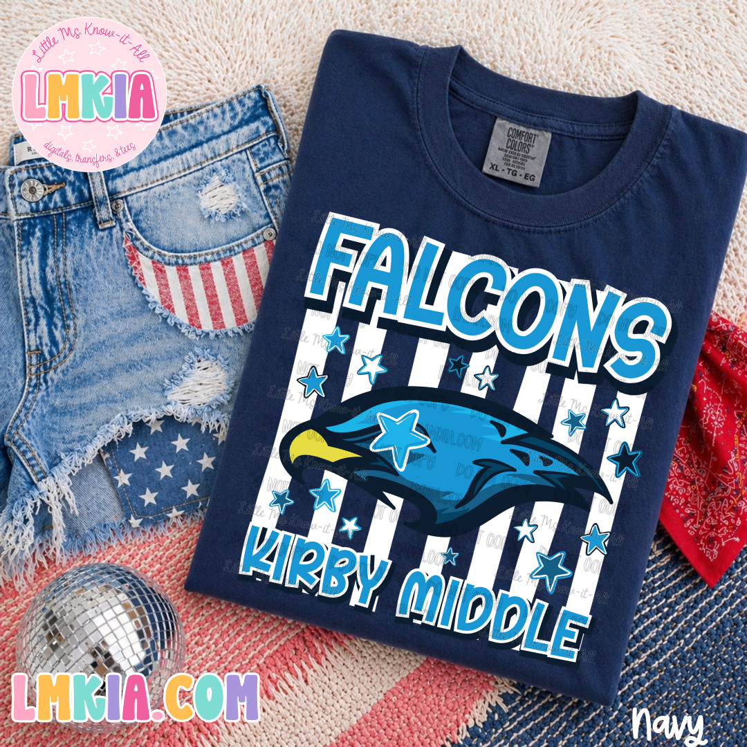 Striped Falcons T-Shirt