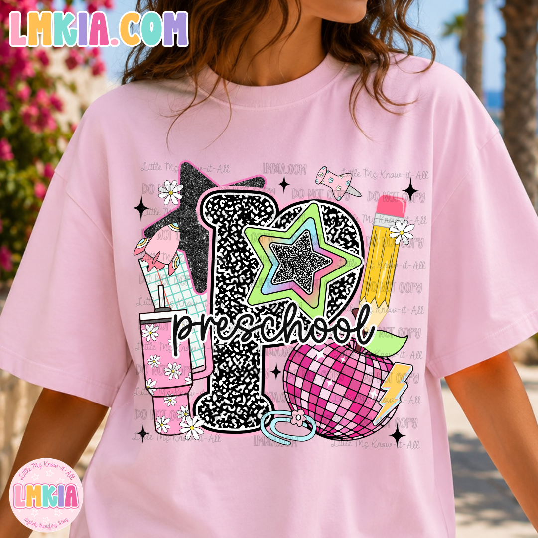 Y2K Collage Grade Level Team T-Shirt