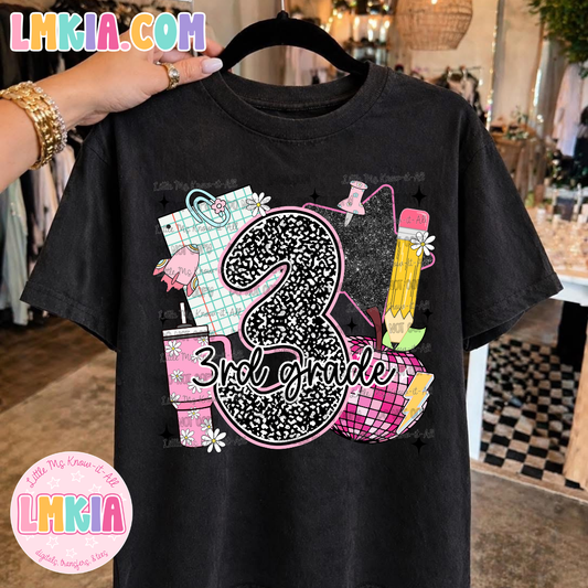 Y2K Collage Grade Level Team T-Shirt