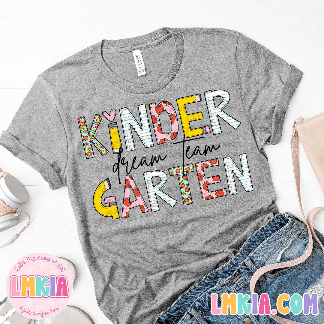 Dream Team Doodle Grade Level T-Shirt