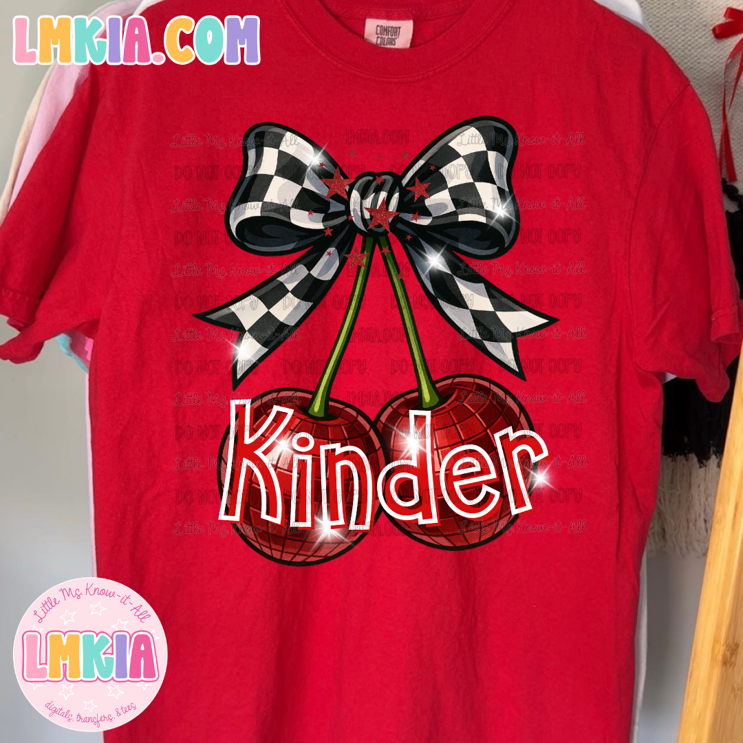 Disco Cherry Teacher Grade Level T-Shirt