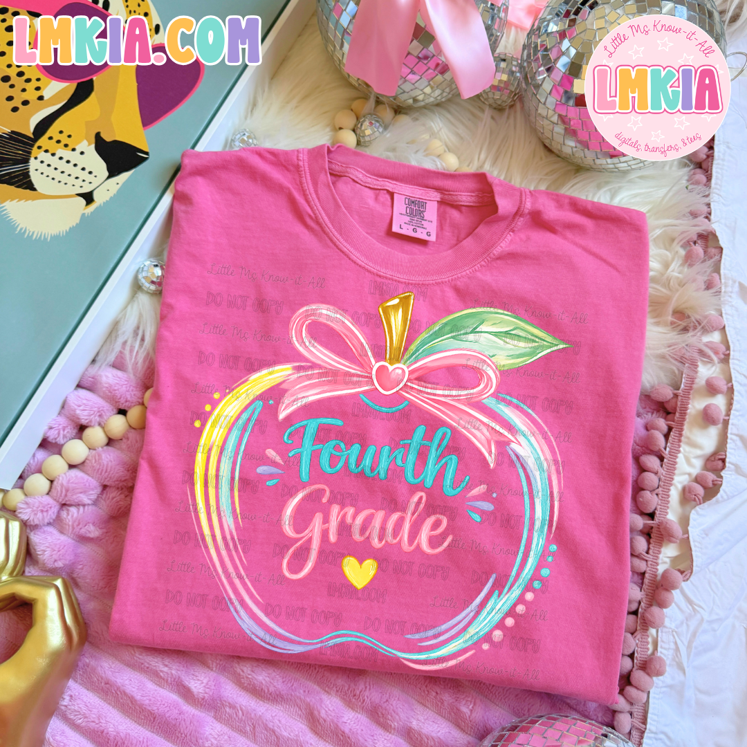 Pastel Apple Grade Level T-Shirt