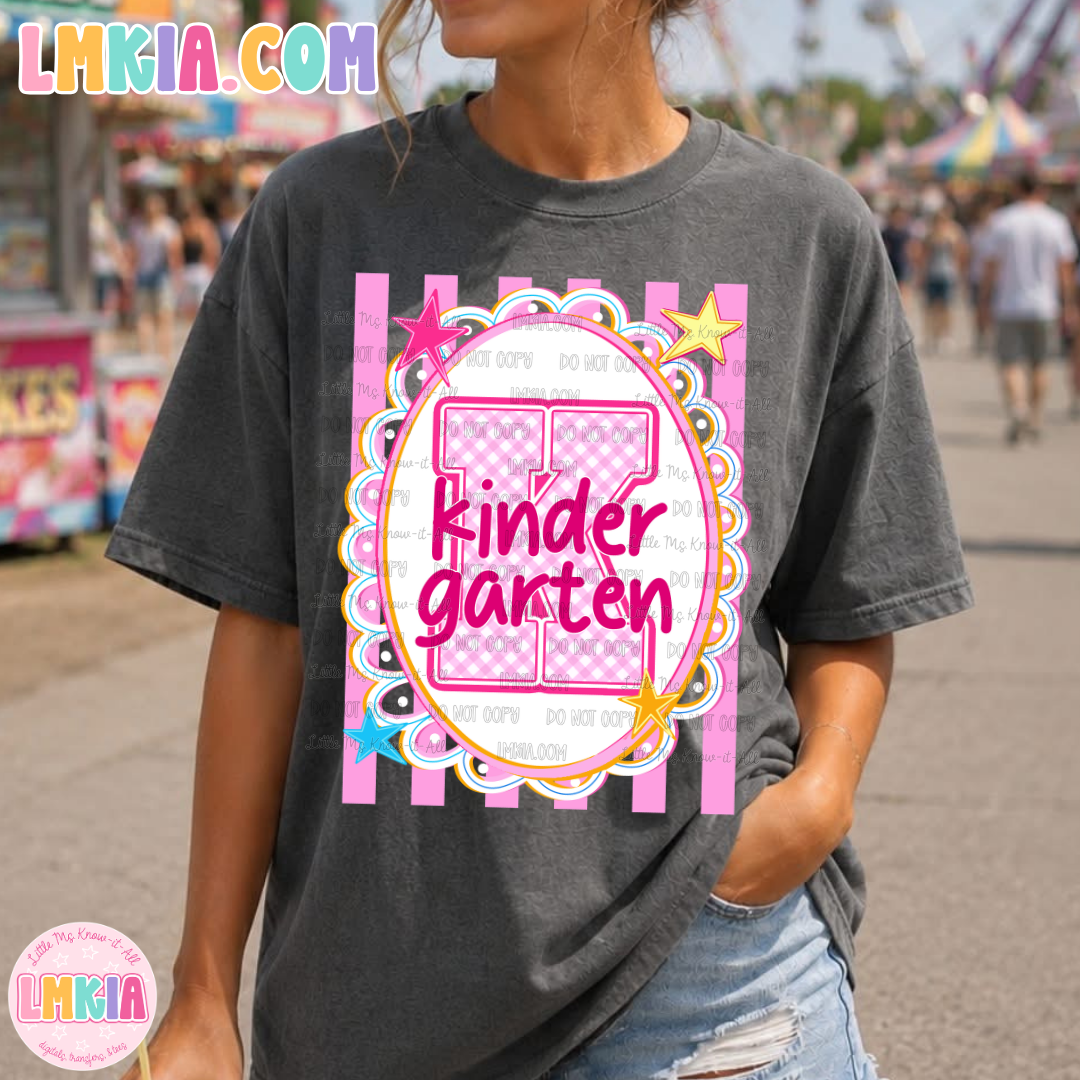 Striped Coquette Grade Level T-Shirt