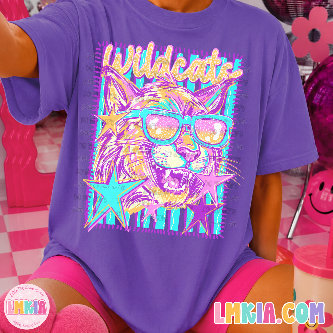 Neon Star Mascot T-Shirt