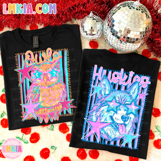 Neon Star Mascot T-Shirt