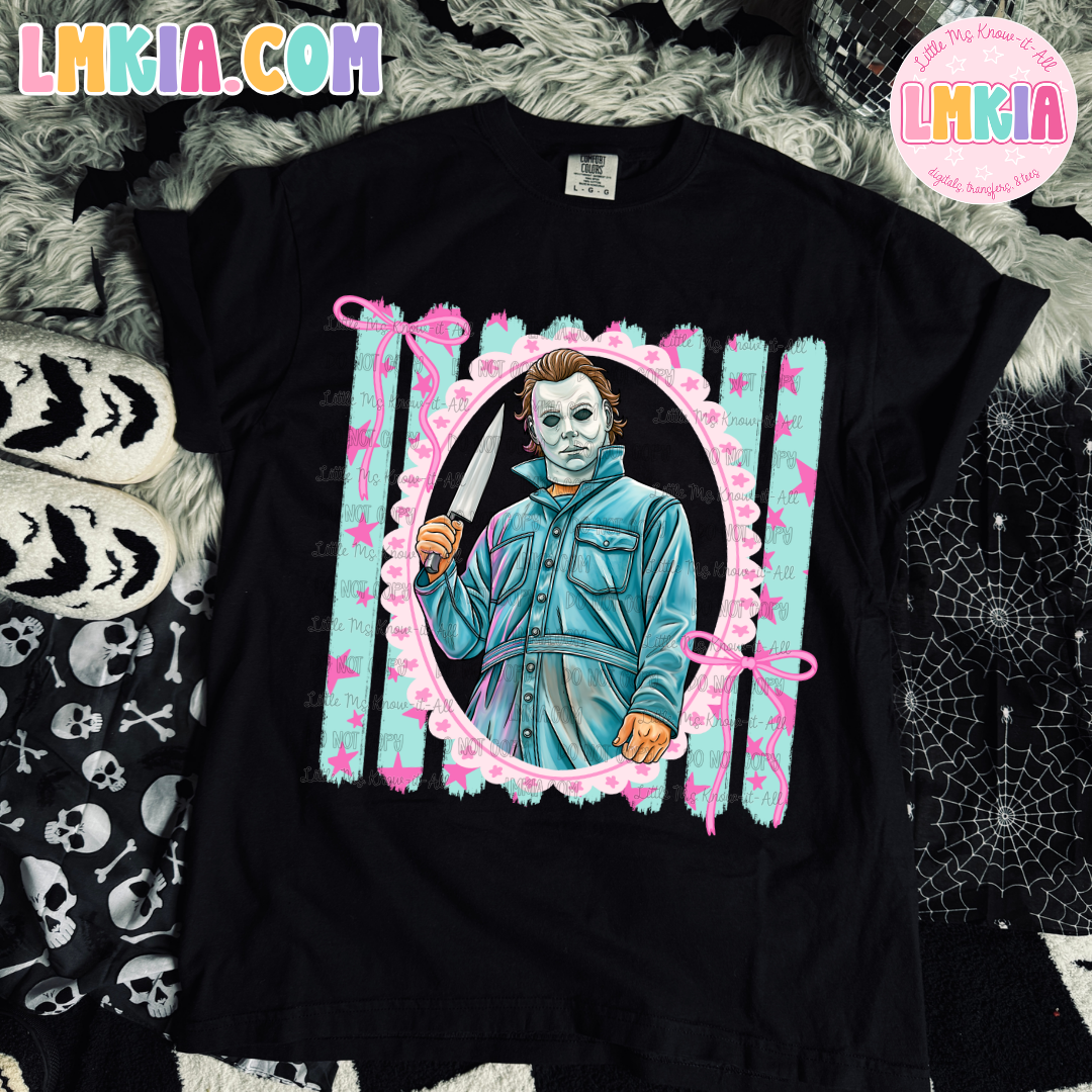 Preppy Horror Character T-Shirt