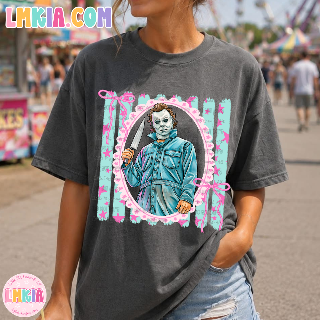 Preppy Horror Character T-Shirt