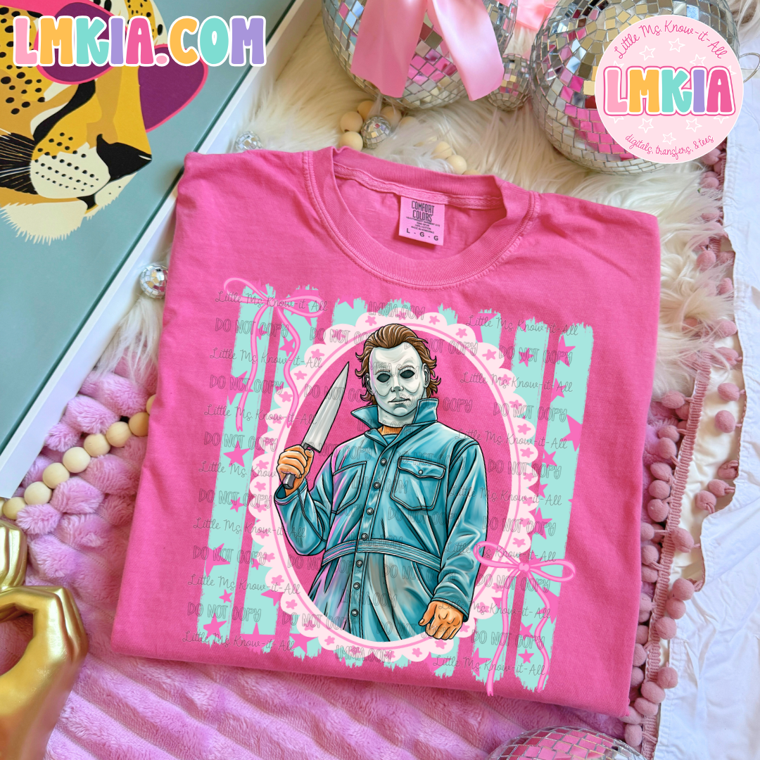 Preppy Horror Character T-Shirt