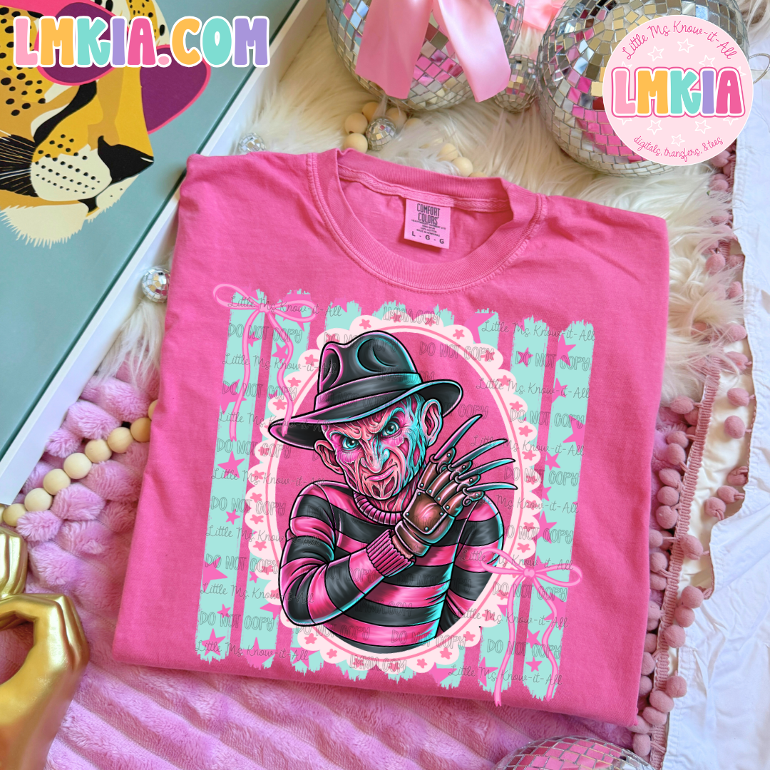 Preppy Horror Character T-Shirt