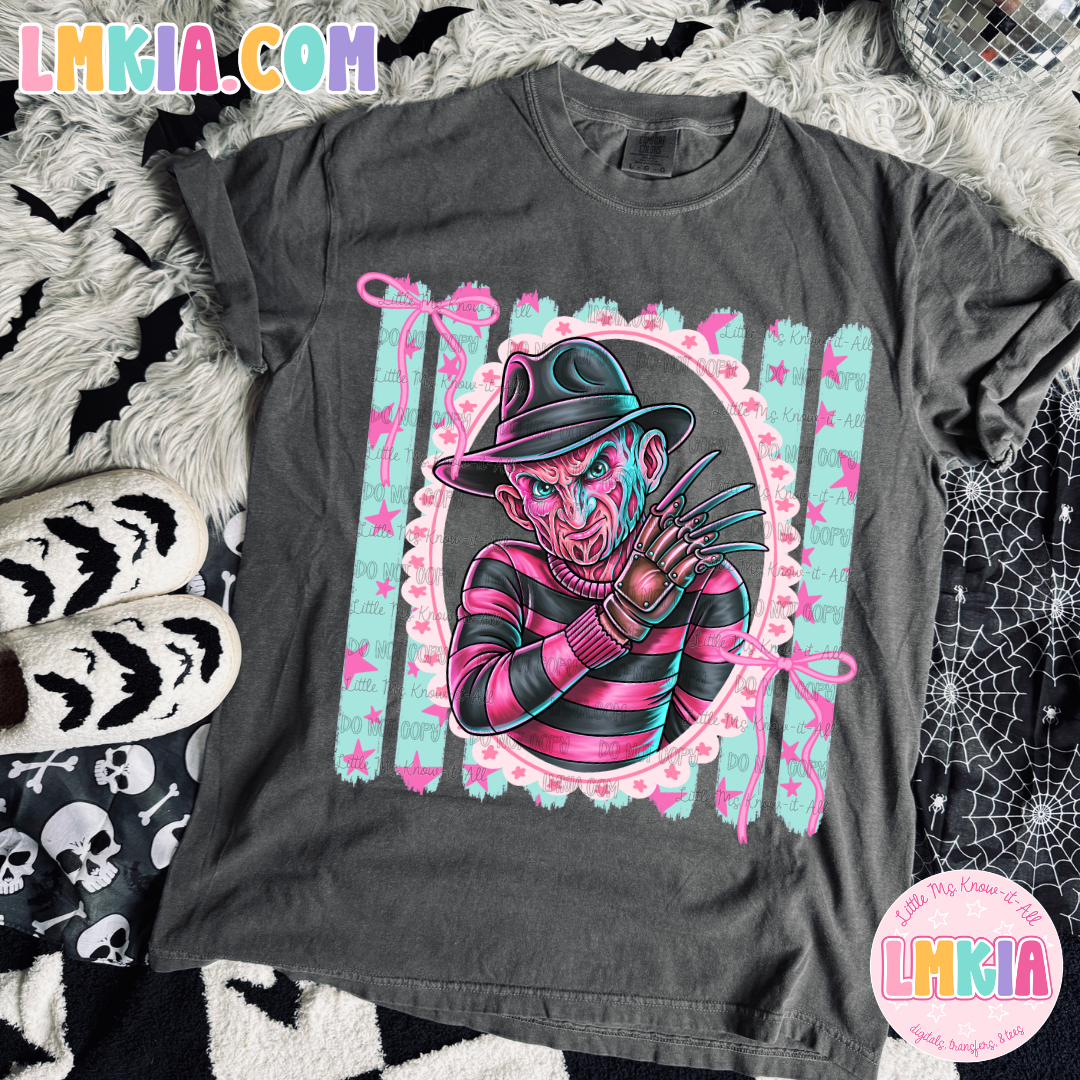 Preppy Horror Character T-Shirt