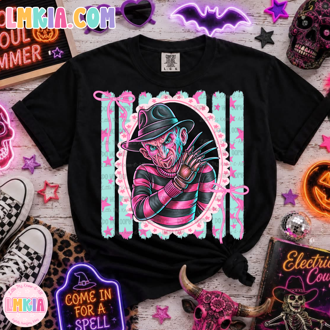 Preppy Horror Character T-Shirt