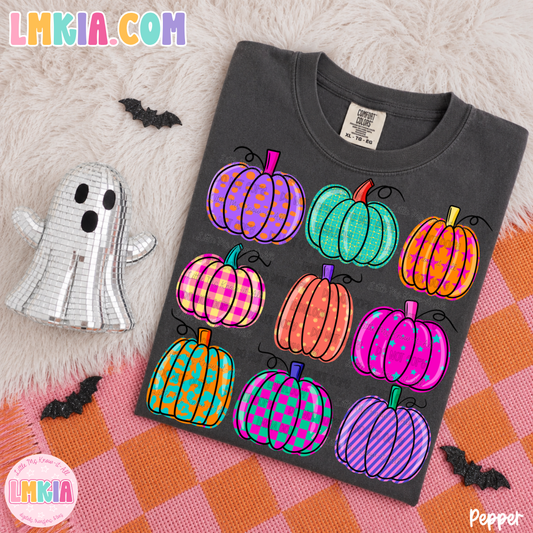 Patterned Pumpkins T-Shirt