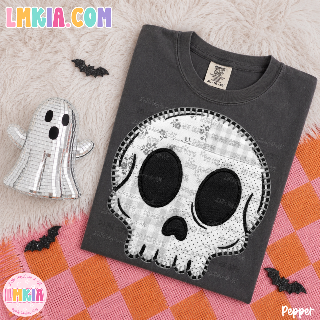 Stitched Skull T-Shirt