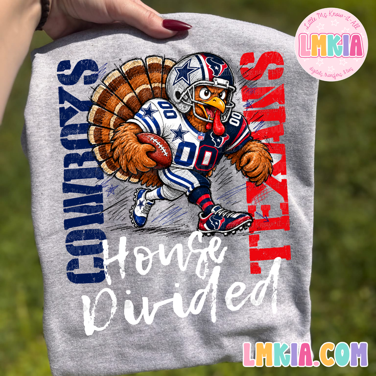 House Divided Football Turkey T-Shirt
