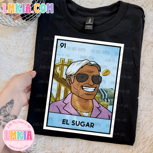 Loteria El Sugar Mexican T-Shirt