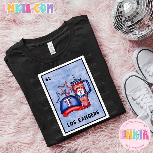 Los Rangerss Loteria T-Shirt