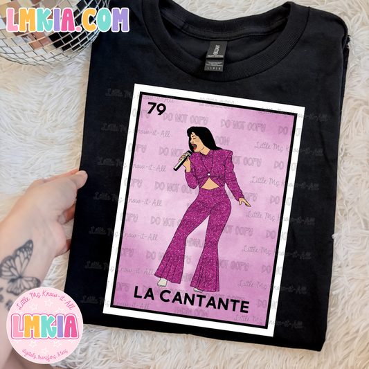 Loteria La Cantante Mexican Youth T-Shirt
